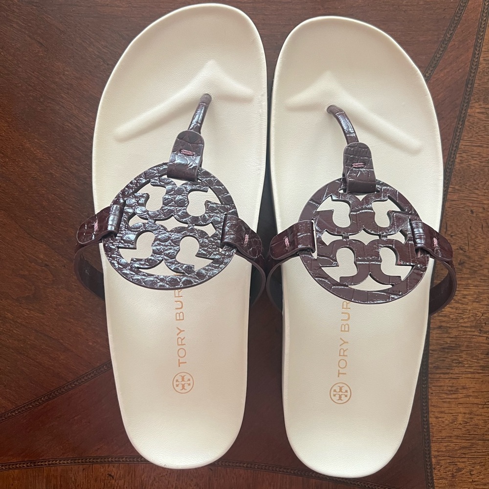 Tory Burch Miller sandals/ flip flops.